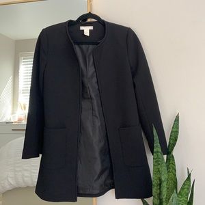 H&M black coat